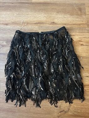 fashion nova sequin skirt